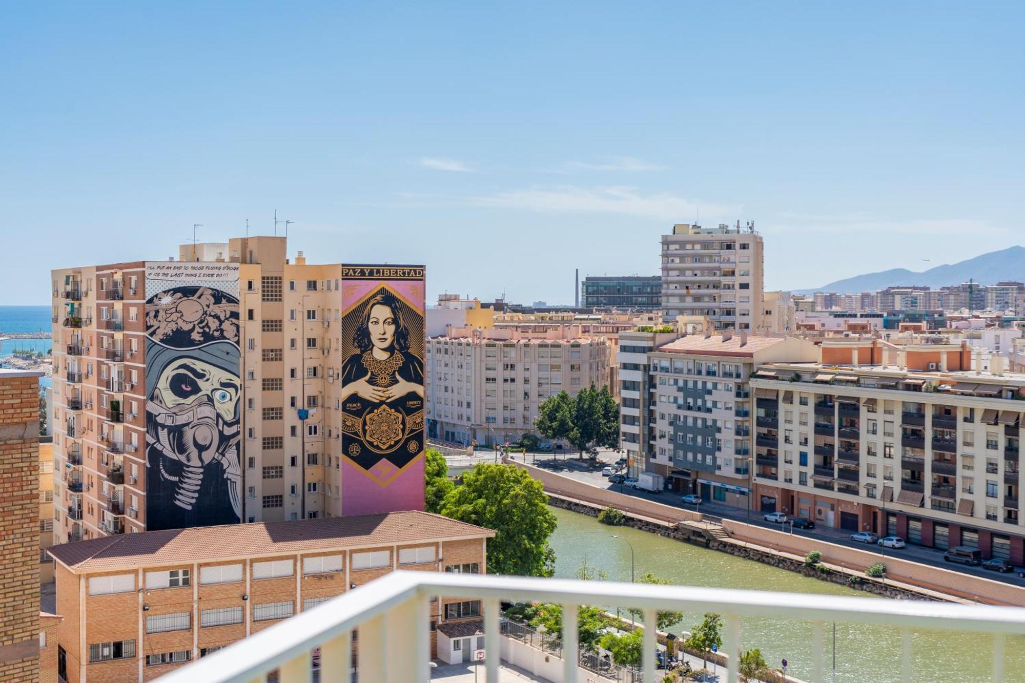 Sea Views Penthouse City Center Malaga Exterior photo